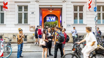 Treffpunkt für die Kunstszene: KW Institute for Contemporary Art, Berlin 2023.