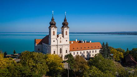 Die Abtei auf der Halbinsel Tihany.