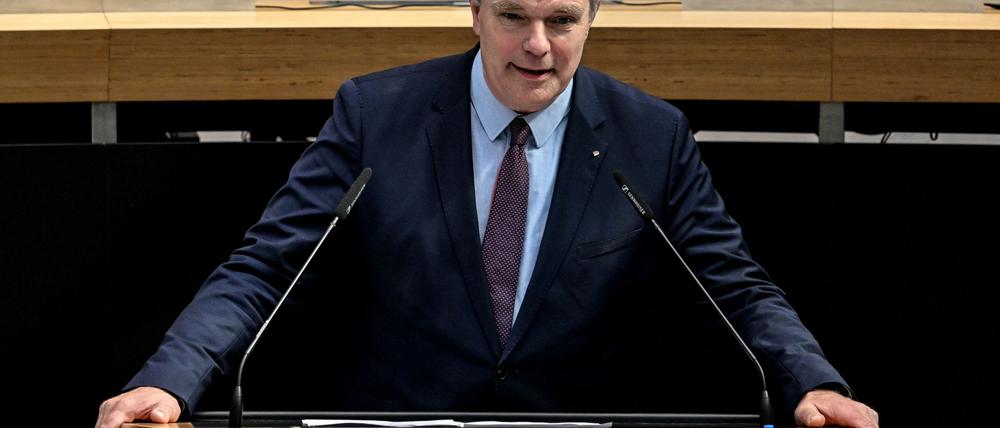 Burkard Dregger (CDU): Bundesregierung soll das Hamas-Verbot um das Verbot des Hamas-Dreiecks ergänzen. (Archivbild)