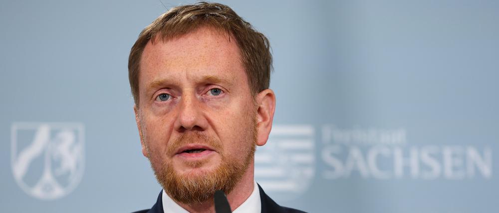 Michael Kretschmer (CDU), Ministerpräsident von Sachsen.