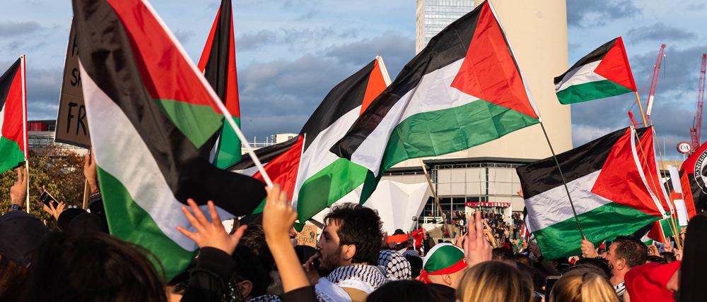 Pro-Palästina-Demonstration in Berlin