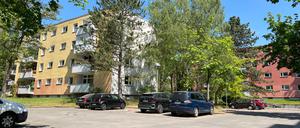 So sieht die Siedlung Düppel-Süd aktuell aus: Hier soll ein Anbau entstehen.