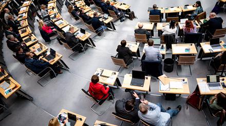Plenarsitzung im Berliner Abgeordnetenhaus
