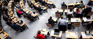 Plenarsitzung im Berliner Abgeordnetenhaus