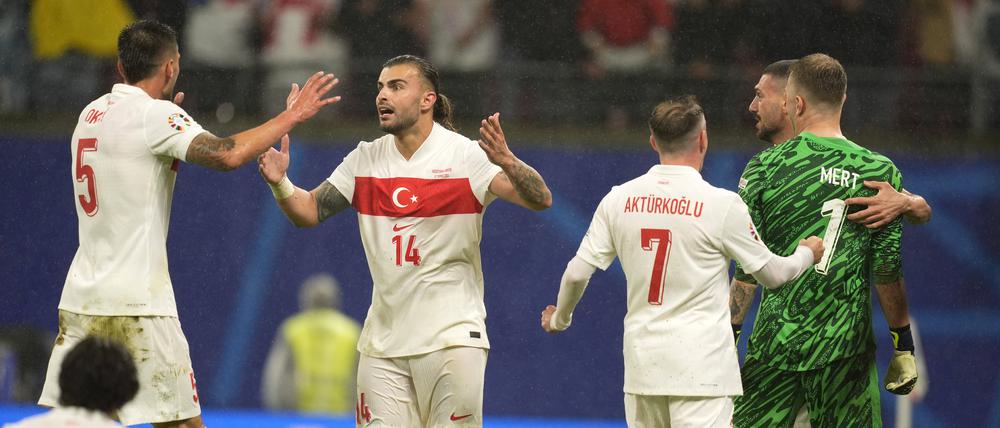 Die türkische Nationalmannschaft.