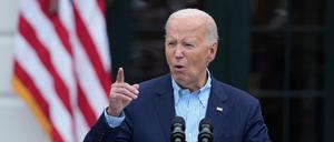 Biden versichert: „Ich gehe nirgendwo hin.“