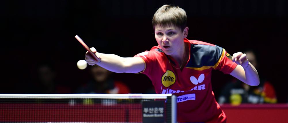 Tischtennisspielerin Nina Mittelham vom TTC Eastside tritt in Paris mit dem Team, im Einzel und im Mixed an.