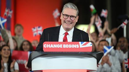 Großbritanniens zukünftiger Premier Keir Starmer