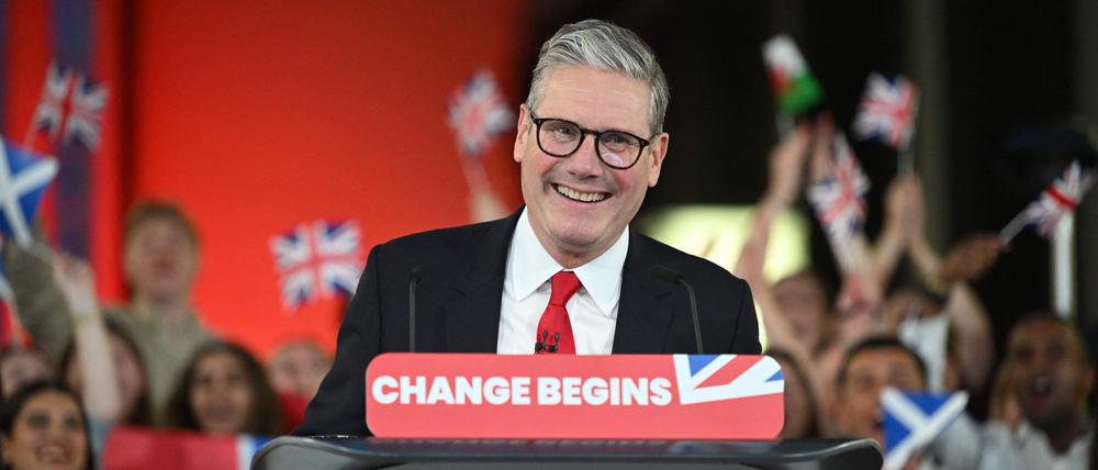Großbritanniens zukünftiger Premier Keir Starmer