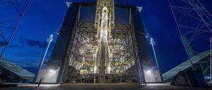 Zehn Jahre musste Europa warten, nun soll die neue Trägerrakete Ariane 6 endlich in den Weltraum fliegen.