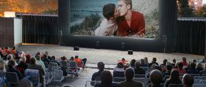 Das Freilichtkino auf der Freundschaftsinsel im Sommer 2025.