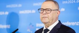 Michael Stübgen, CDU,  Brandenburgs Innenminister 