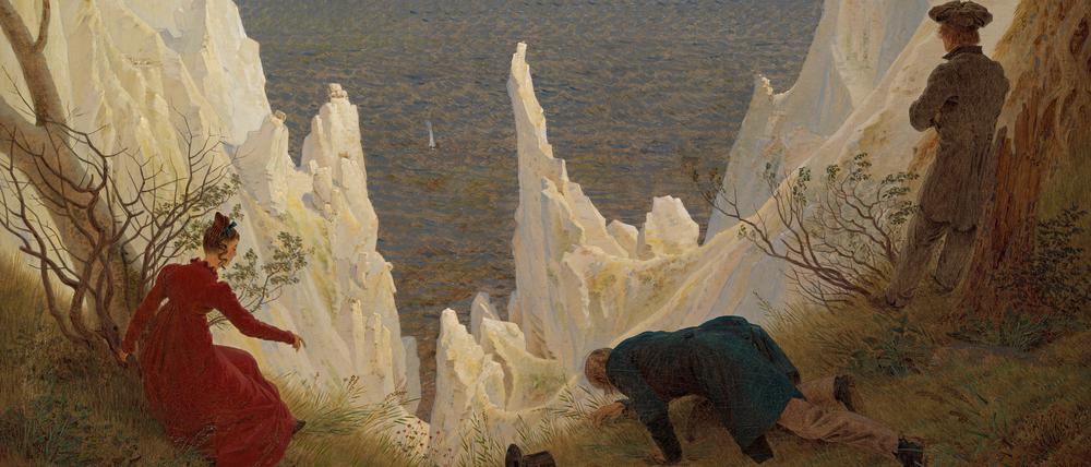 Caspar David Friedrich: Kreidefelsen auf Rügen ( 1818/1819) aus dem Kunst Museum Winterthur ist derzeit in der Berliner Nationalgalerie zu sehen.