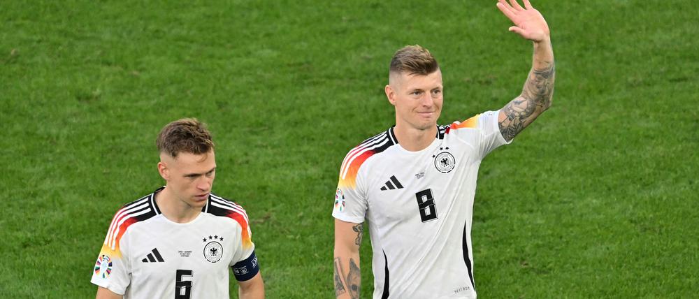 Toni Kroos nach dem letzten Spiel seiner Karriere