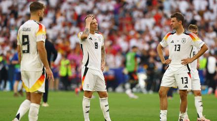 Toni Kroos und Thomas Müller waren enttäuscht – und stolz.