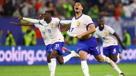 Glückliche Sieger. Frankreich steht im Halbfinale