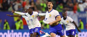 Glückliche Sieger. Frankreich steht im Halbfinale