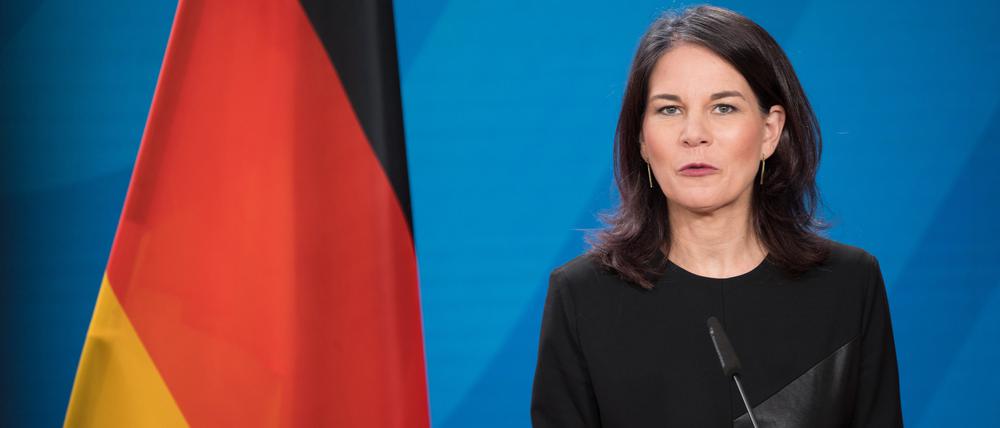 Bundesaußenministerin Annalena Baerbock