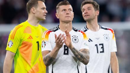 Kroos hat sich schon entschieden, Neuer und Müller noch nicht.
