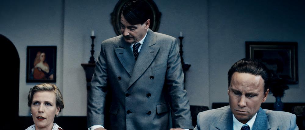 Franzsiska Weisz, Fritz Karl und Robert Stadlober als Magda Goebbels, Hitler und Goebbels.
