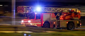 Ein Löschfahrzeug der Feuerwehr (Symbolbild).