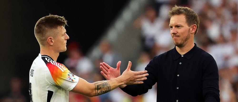 Gute Entscheidung. Julian Nagelsmann hat Toni Kroos in die Nationalmannschaft zurückgeholt.