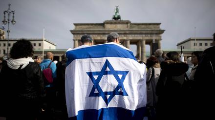 Solidaritätsdemonstration für Israel im Oktober 2023