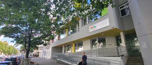 Vor dieser Kita in der Stettiner Straße in Mitte will Verdi deminstreien, weil sich im ersten Stock die Geschäftsstelle des Kita-Eigenbetriebs City befindet. 
