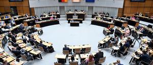 Plenarsitzung im Berliner Abgeordnetenhaus am 4. Juli 2024.