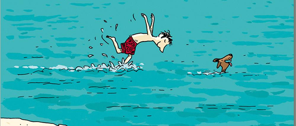 Cover "Toni will ans Meer" von Philip Waechter. Credit: Beltz