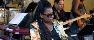 Patrice Rushen bei einem Konzert in Sherman Oaks, Kalifornien. 