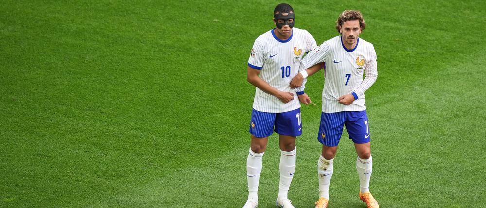Hinten ganz dich. Die Franzosen haben bei dieser EM erst ein Gegentor kassiert – auch weil die Abwehrarbeit unter Didier Deschamps ganz vorne beginnt.