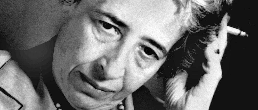 Als Jüdin für die Rechte der Palästinenser engagiert. Hannah Arendt im Jahre 1963. 