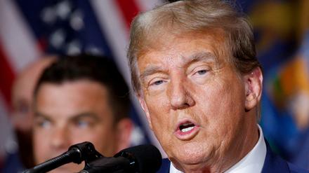 Der frühere Präsident der USA glaubt nun doch, dass Joe Biden weiter im Rennen um das Präsidentenamt der USA bleibt.