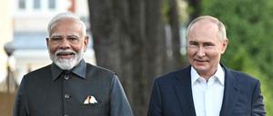 Indiens Prämierminister Modi lobt Russland 