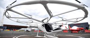 Ein sogenanntes Flugtaxi des Berliner Firma Volocopter