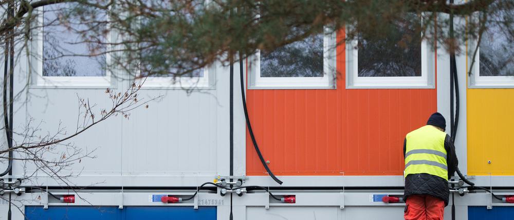 Berlin Köpenick: Wohnheim für Flüchtlinge.
