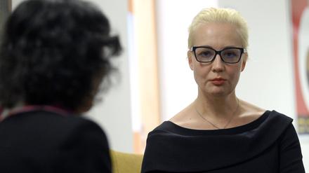 Julia Nawalnaja, die Witwe des Kremlkritikers Alexej Nawalny