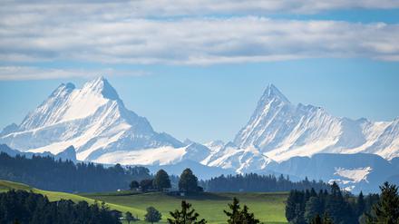 Schweizer Alpen-Panorama.
