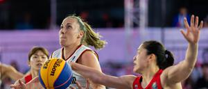 Svenja Brunckhorst (vorne links) beendet nach den Olympischen Spielen ihre Karriere. 
