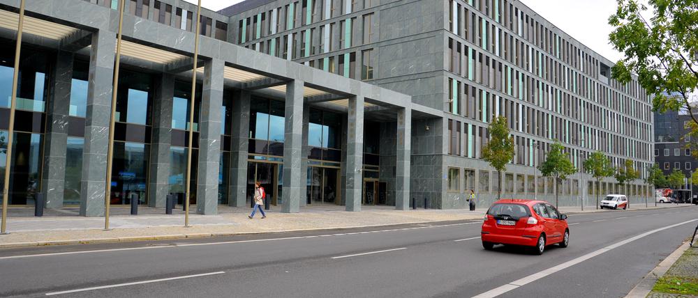 Außenaufnahme des Bundesministeriums für Bildung und Forschung.