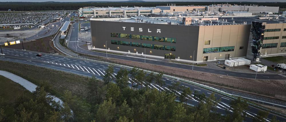 Das Tesla-Werk in Grünheide. (Archivbild)