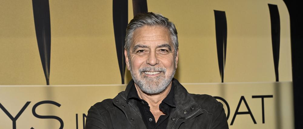 Regisseur und Schauspieler George Clooney