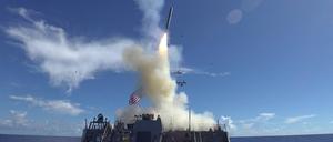 Abschuss eines Tomahawk-Marschflugkörpers