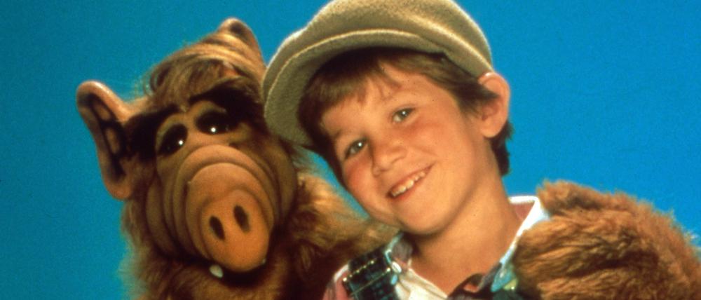 „Alf“ und Benji Gregory alias „Brian Tanner“.