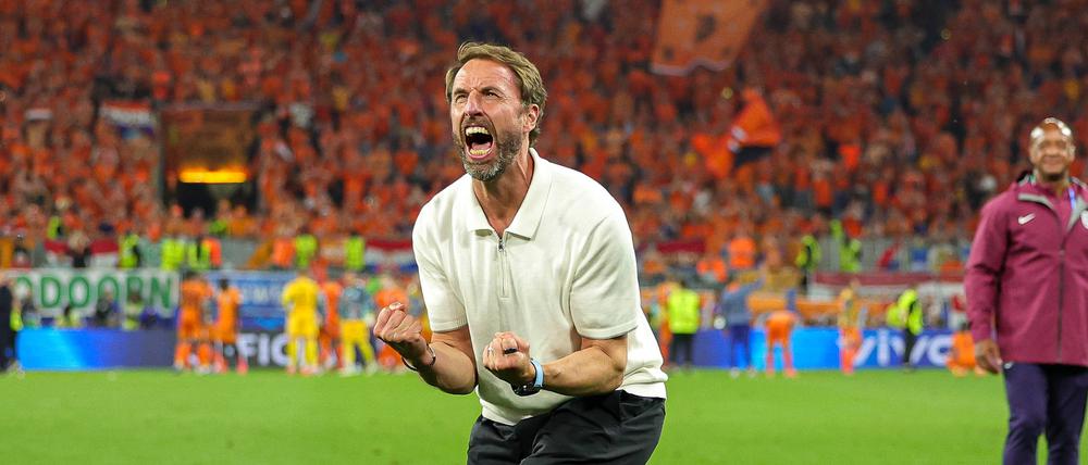Gareth Southgate erreichte mit England zum zweiten Mal in Folge das EM-Finale.