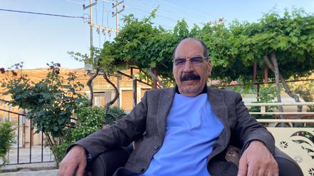 Kassim Shesho auf seinem Anwesen in Sherfedin, Shingal-Gebirge, Nordirak.