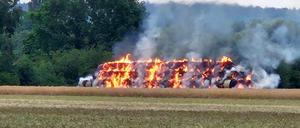 Feuer in Gatow