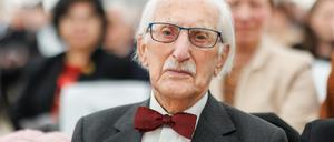 Leon Weintraub, Überlebender des Holocaust.