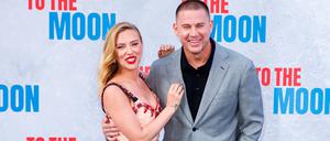 Auf der Premiere „To the Moon“ in Berlin waren Scarlett Johansson and Channing Tatum auf dem Roten Teppich zu Gast.